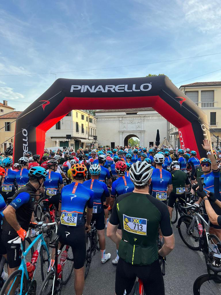 Gran Fondo ride - La Squadra and Pinarello